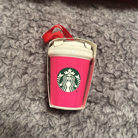 Starbucks pink ornament - Picture 2 of 3